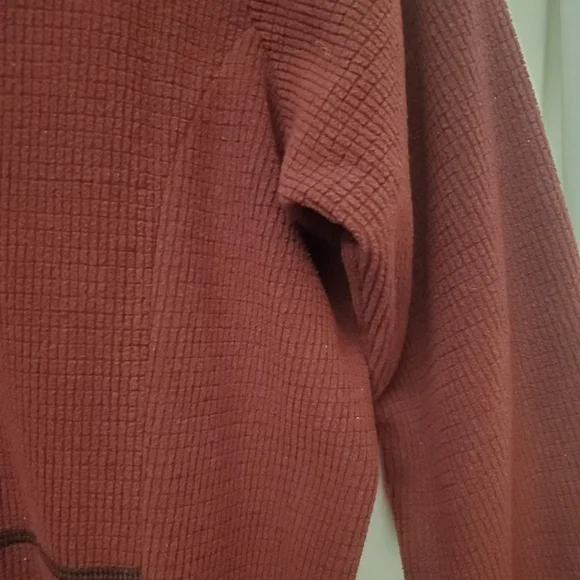 Melanzana Micro Grid Dress Small Port - Picture 3 of 4